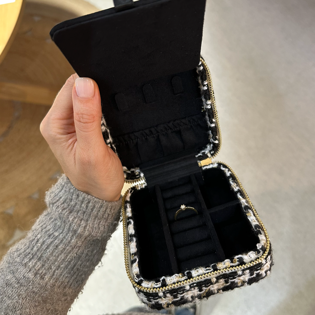 Große Travel Schmuck Box