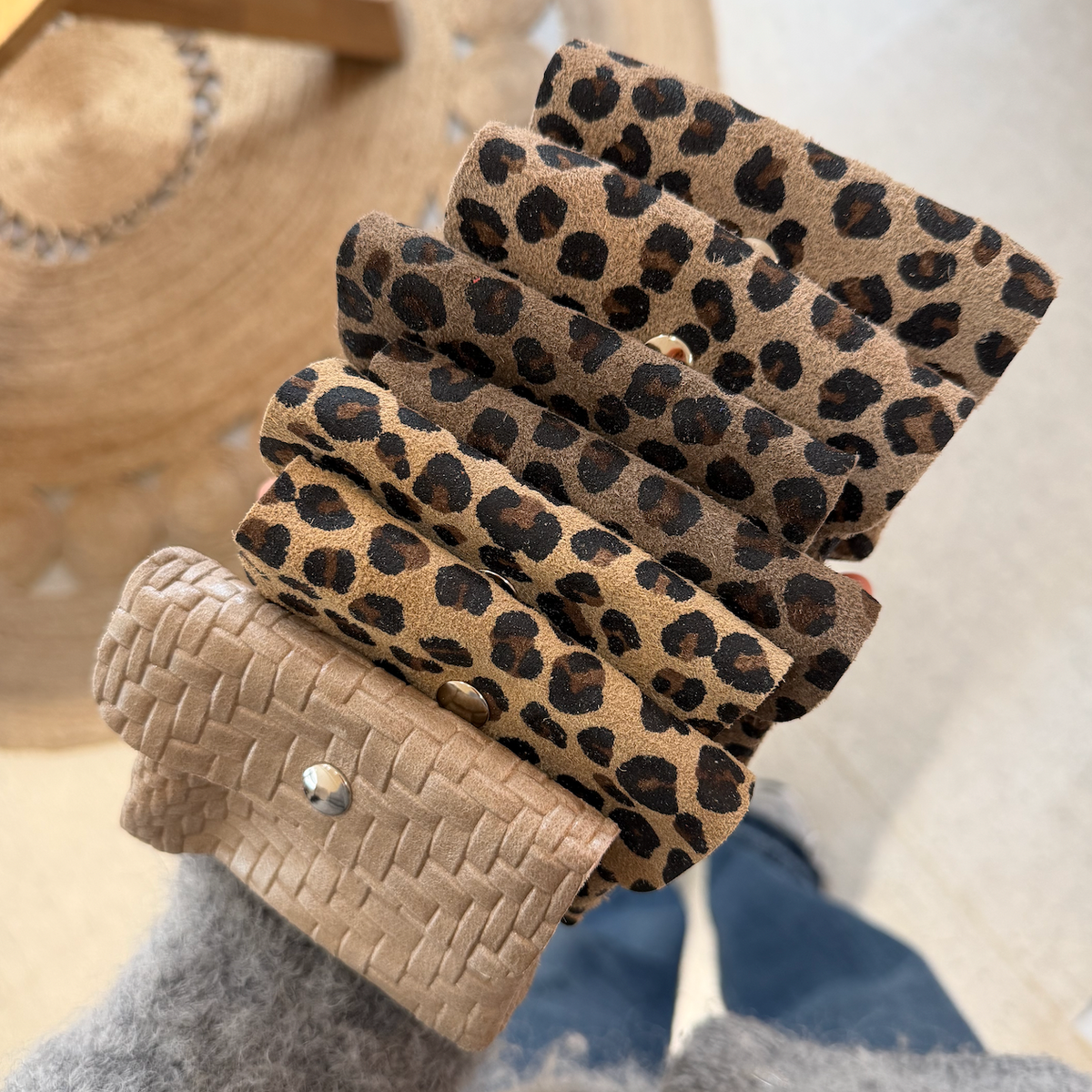 Leo Geldbörserl aus Nubuk Leder