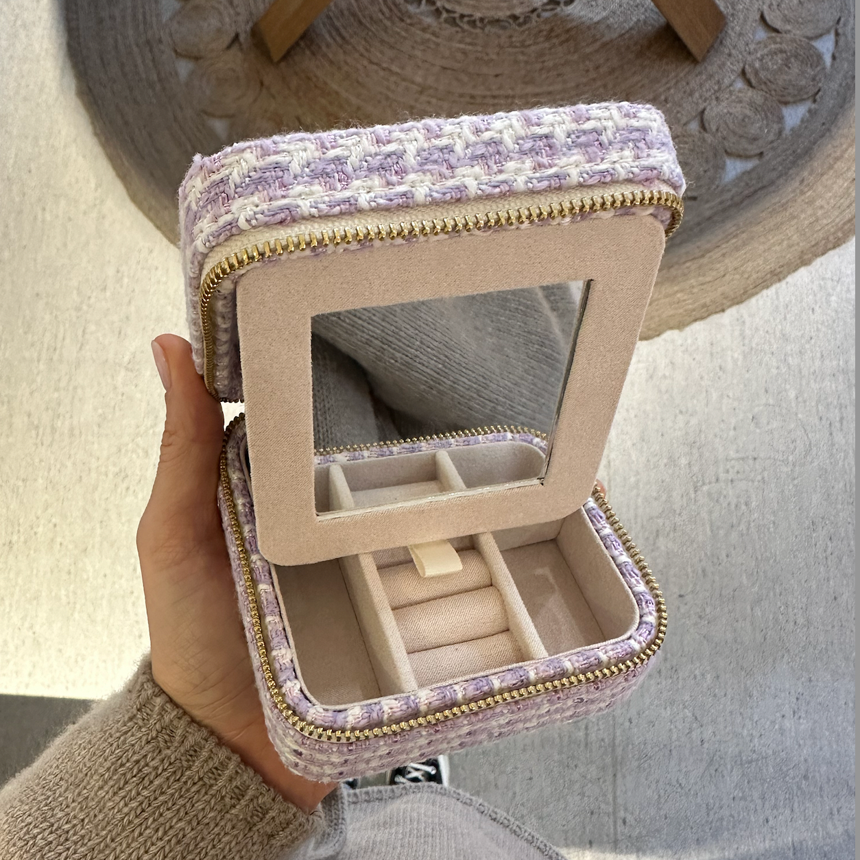 Große Travel Schmuck Box