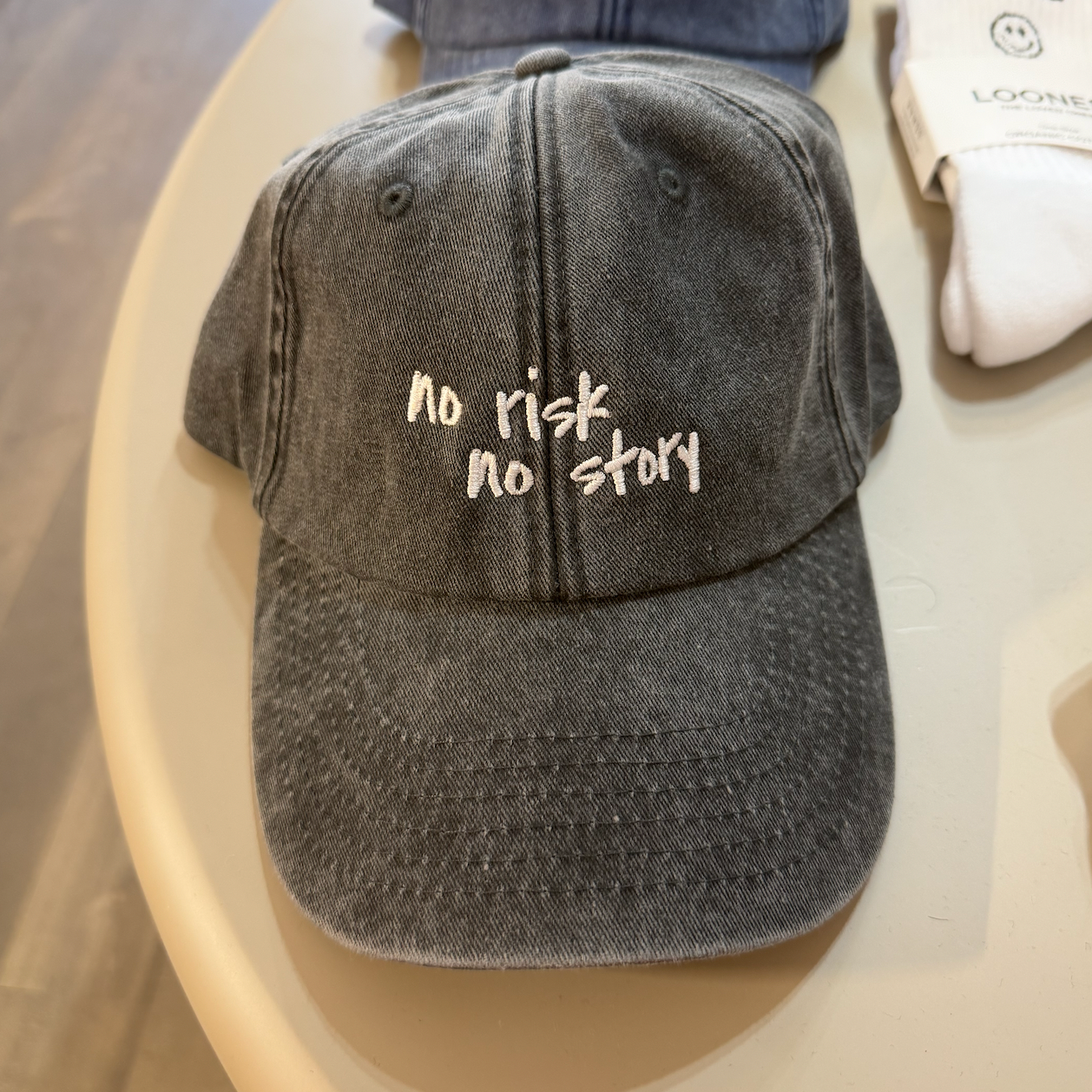 The Happy Cap – Schildkappe mit Stick
