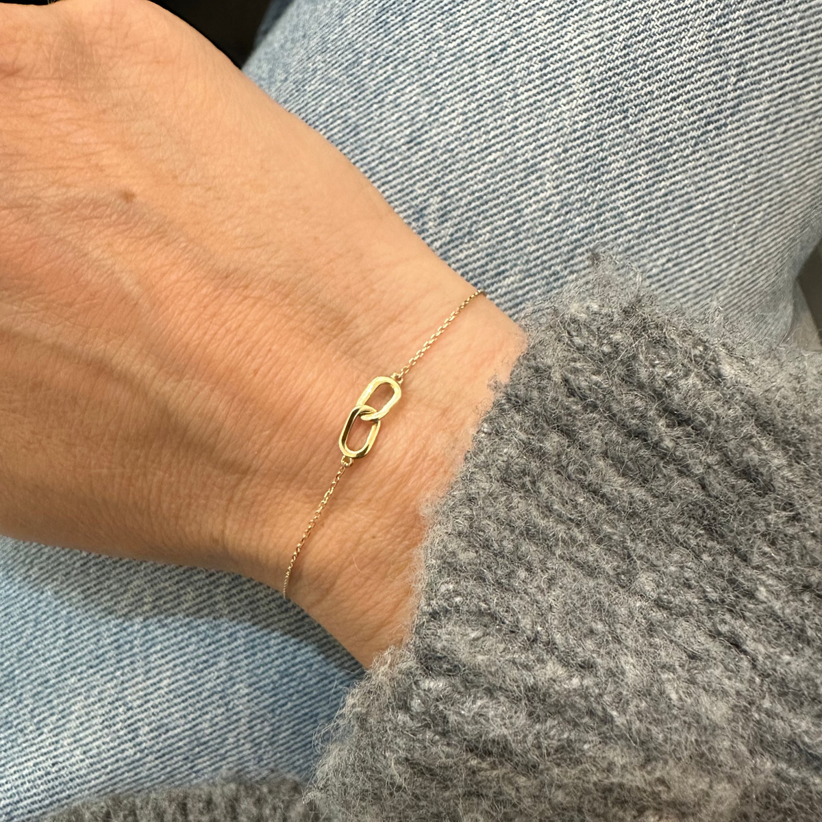 The Forever – zartes Echtgold-Armband