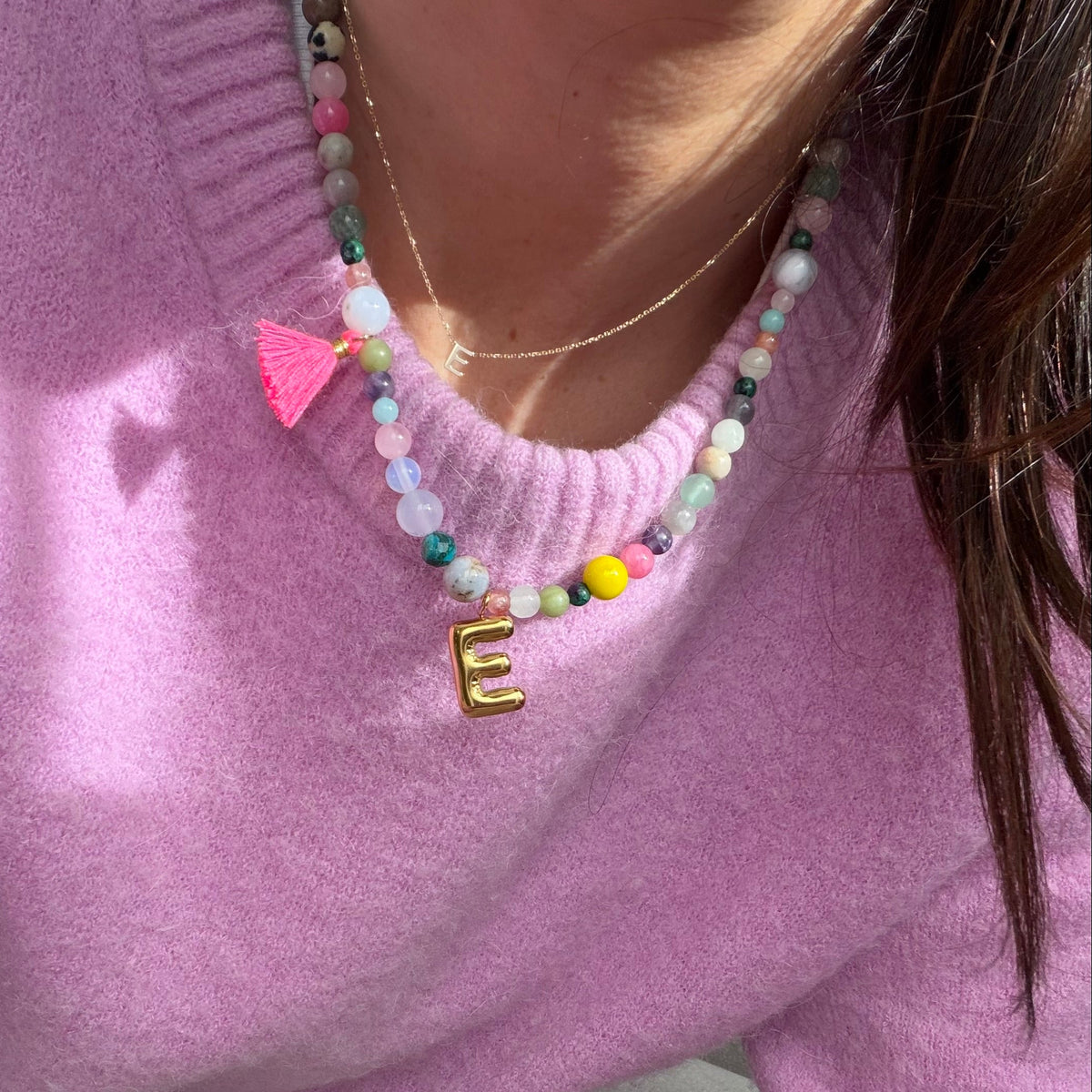 Candy Circus – Bunte Edelstein Halskette