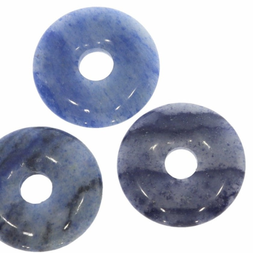 Aurea – Creolen mit Edelstein-Donuts