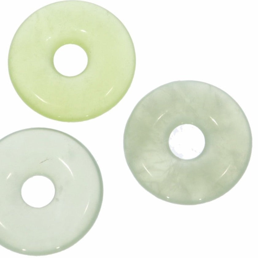 Aurea – Creolen mit Edelstein-Donuts
