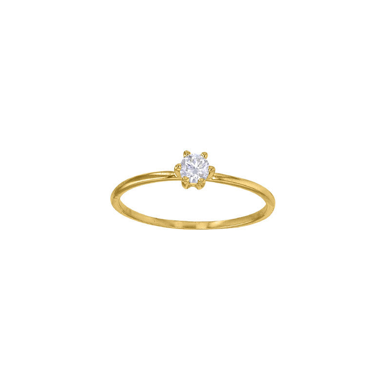 The One – Solitär Diamant Ring