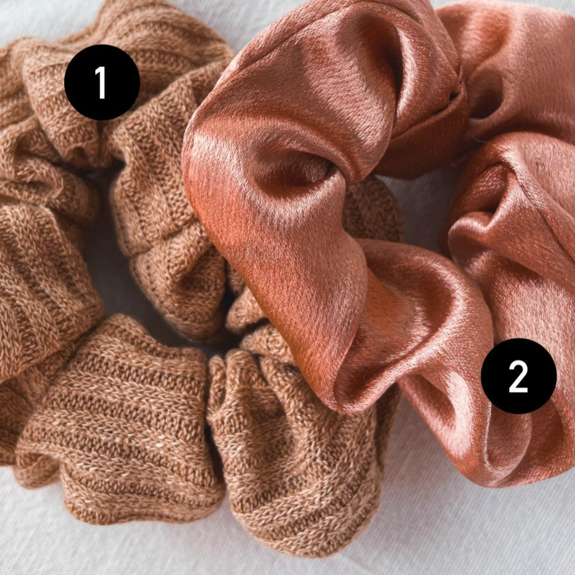 Scrunchies - Haarbänder (bunte Auswahl)