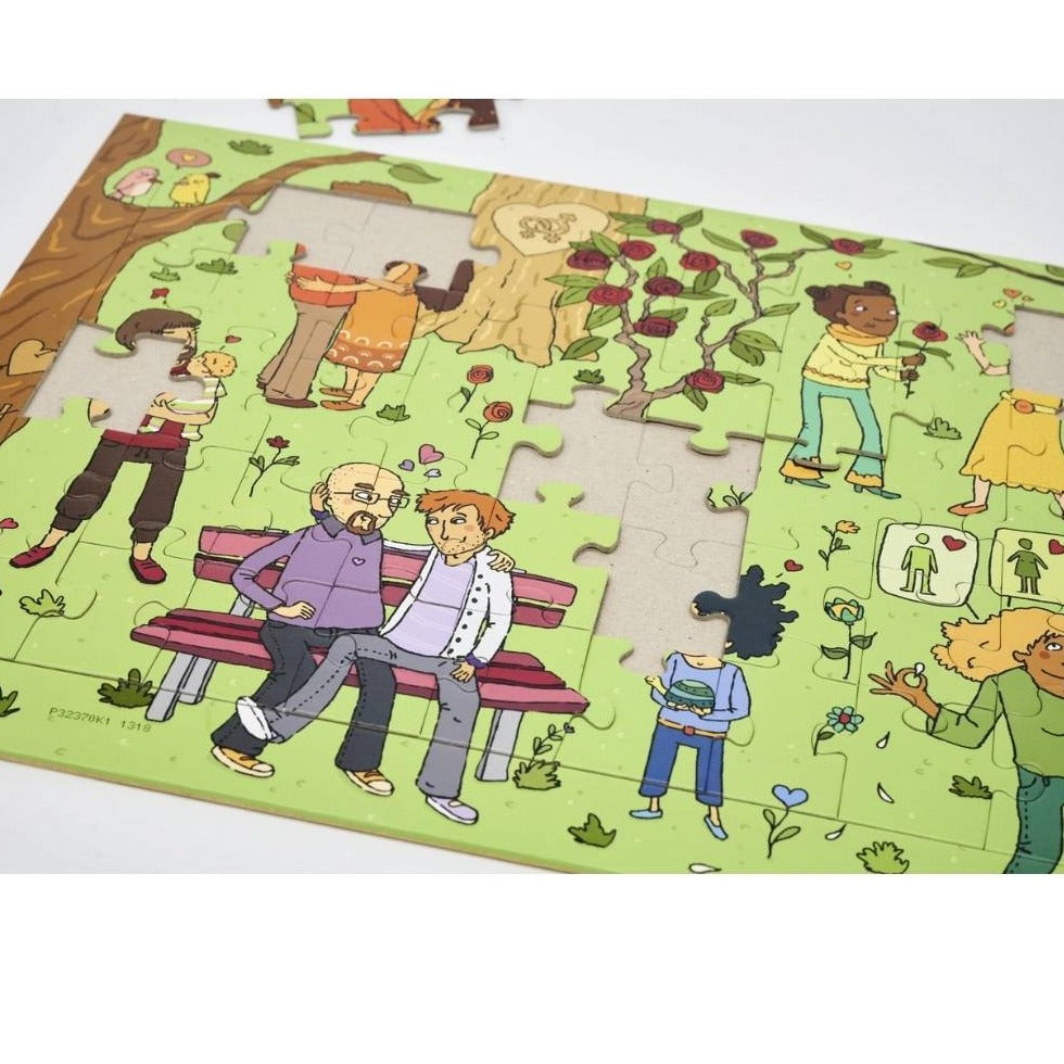 Puzzle für die Vielfalt