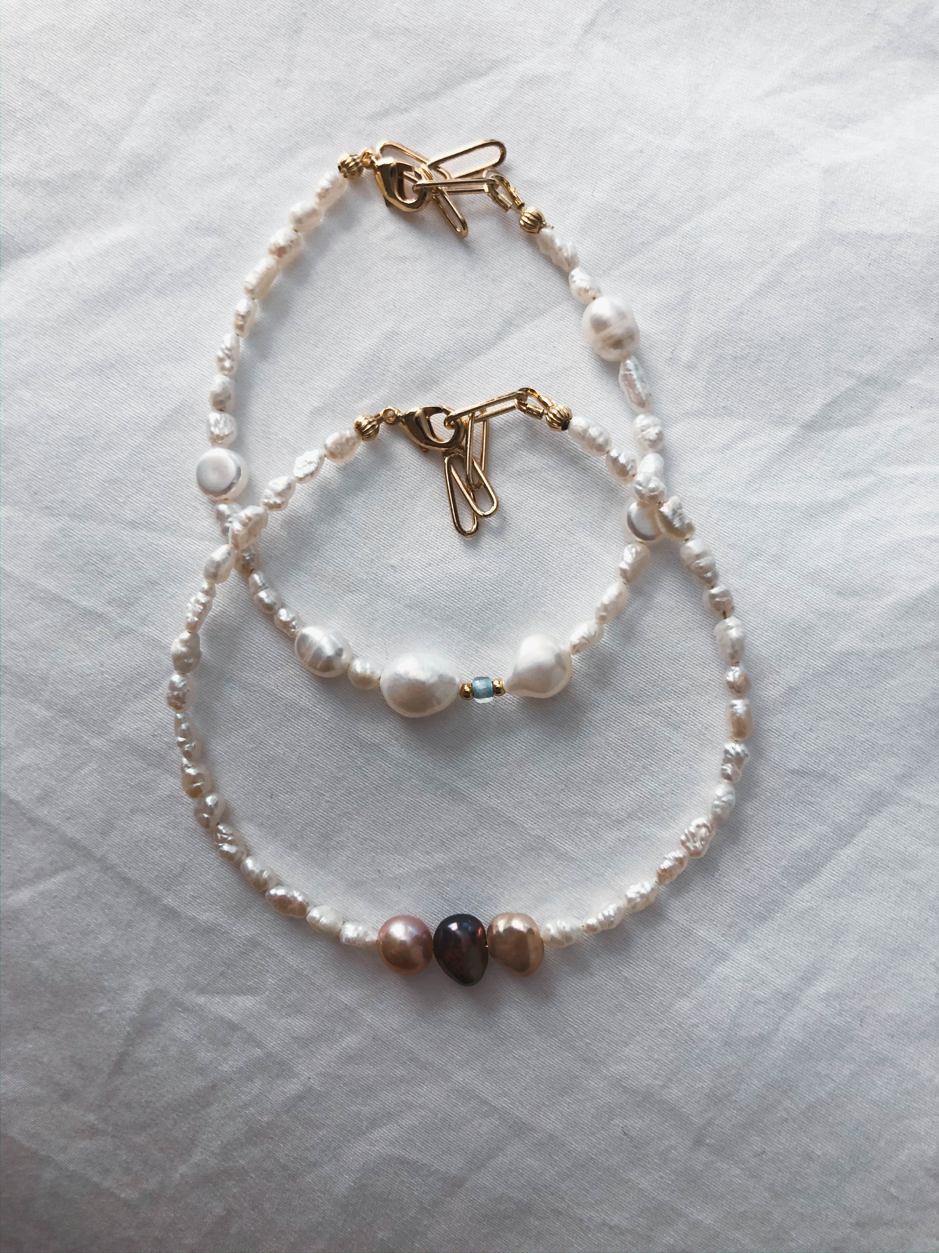 Freni - Reines Süßwasserperlen-Armband