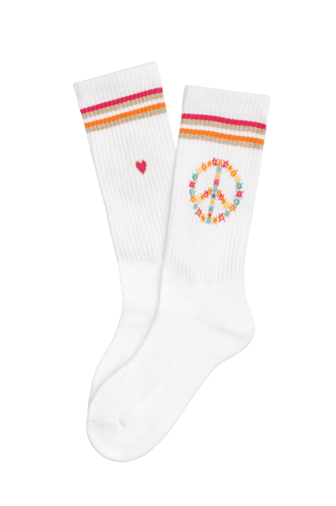 Flower Peace Socks KIDS+ADULTS