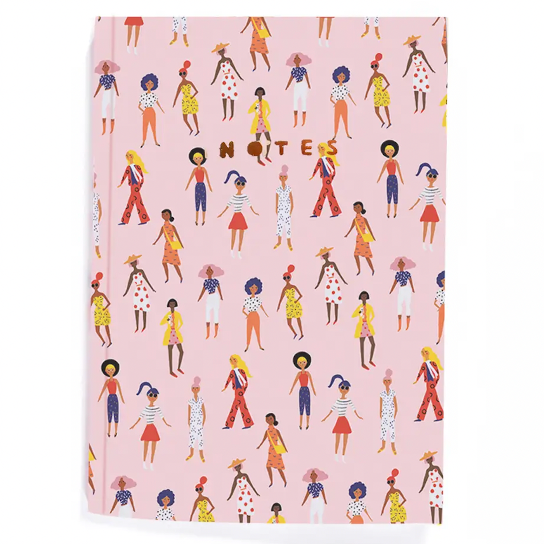 Girls, Girls, Girls – Buntes Notizbuch