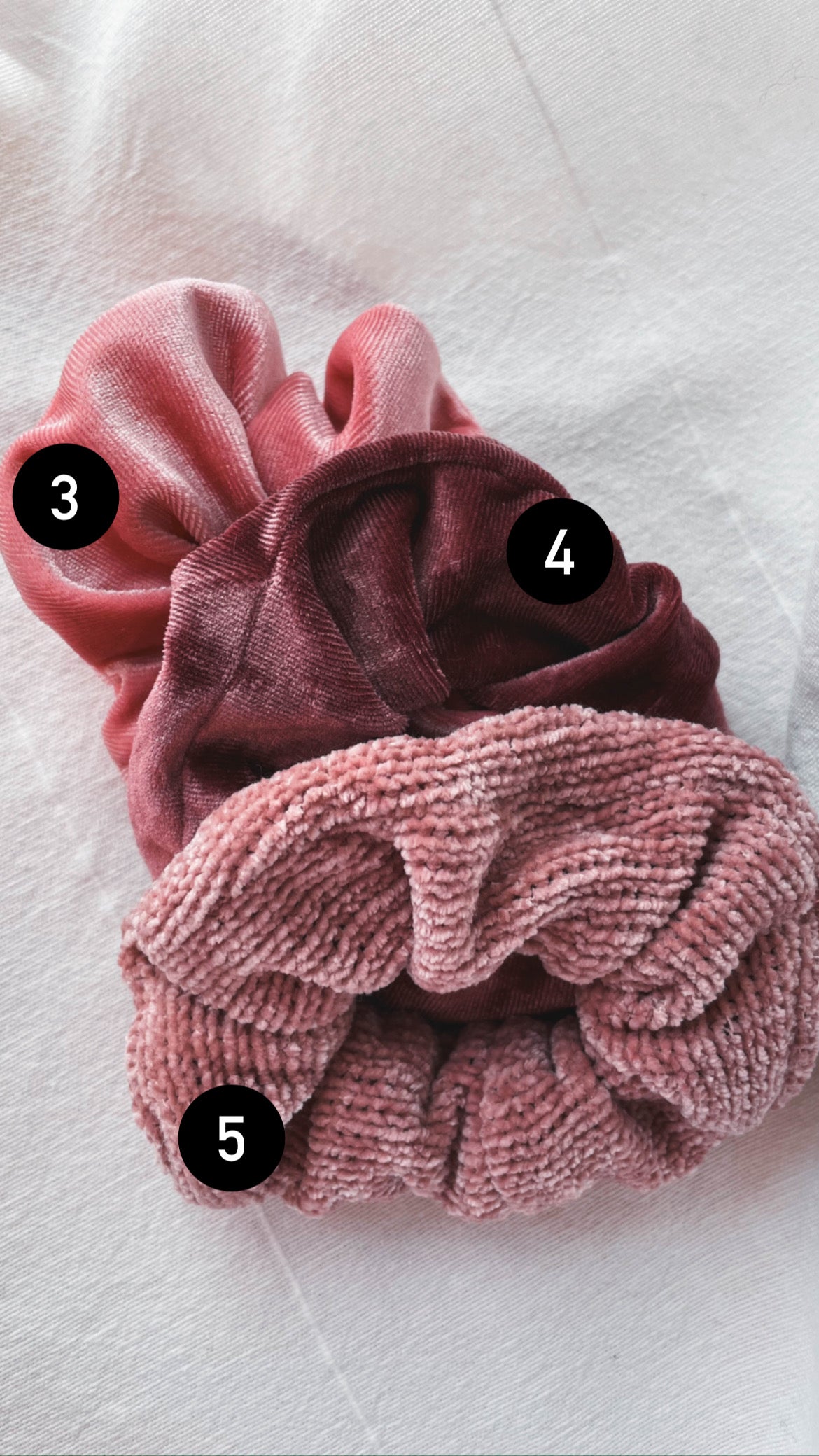 Scrunchies - Haarbänder (bunte Auswahl)
