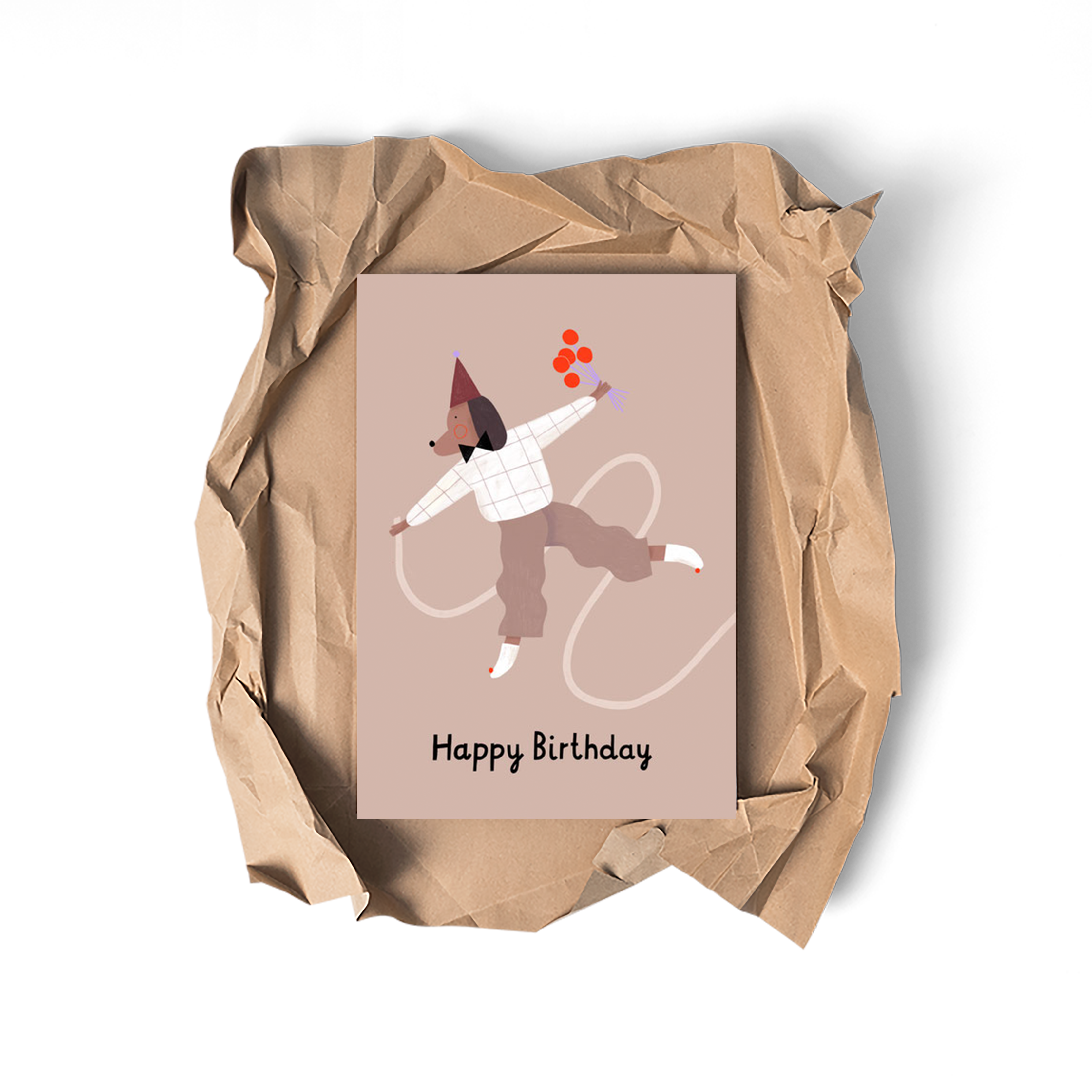 Happy Birthday - Glückwunschkarte