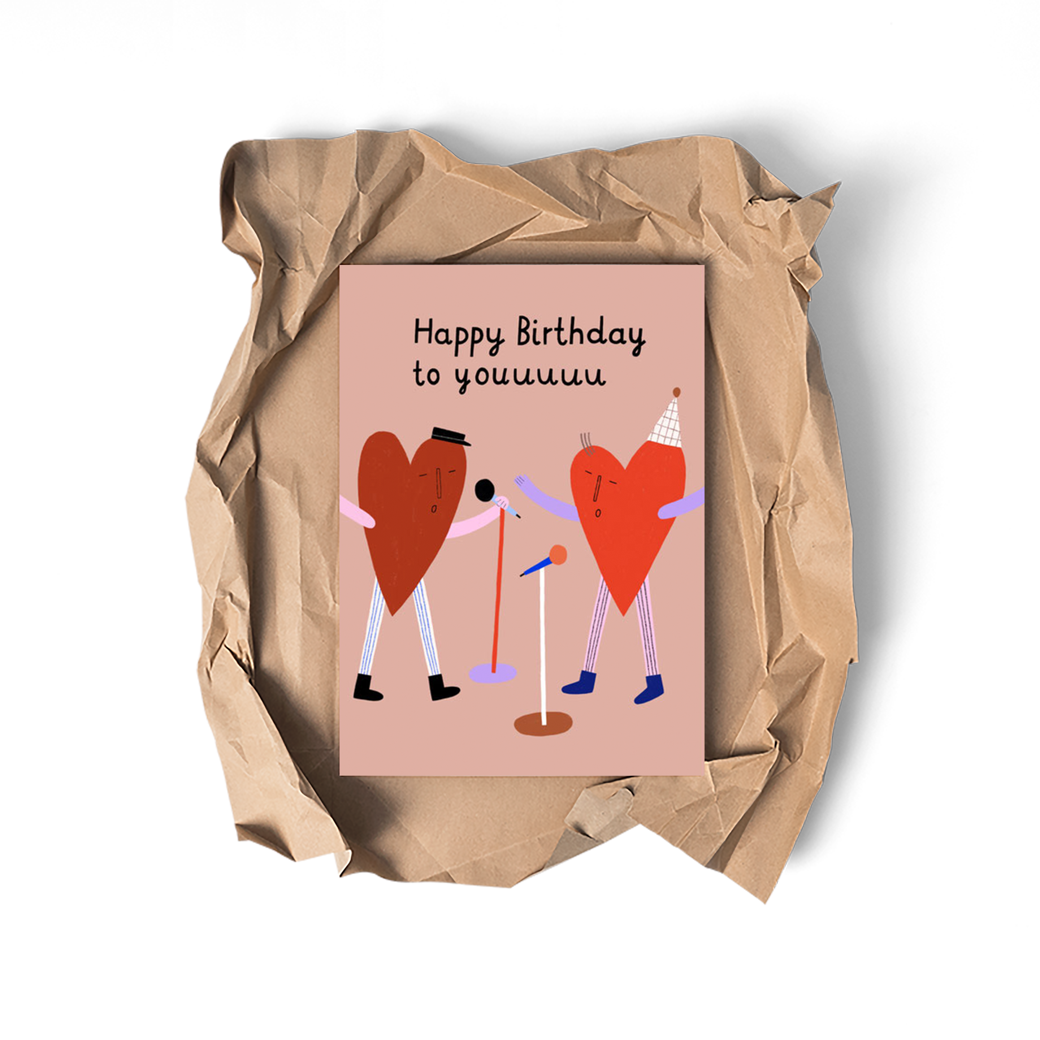 Happy Birthday 2 - Glückwunschkarte