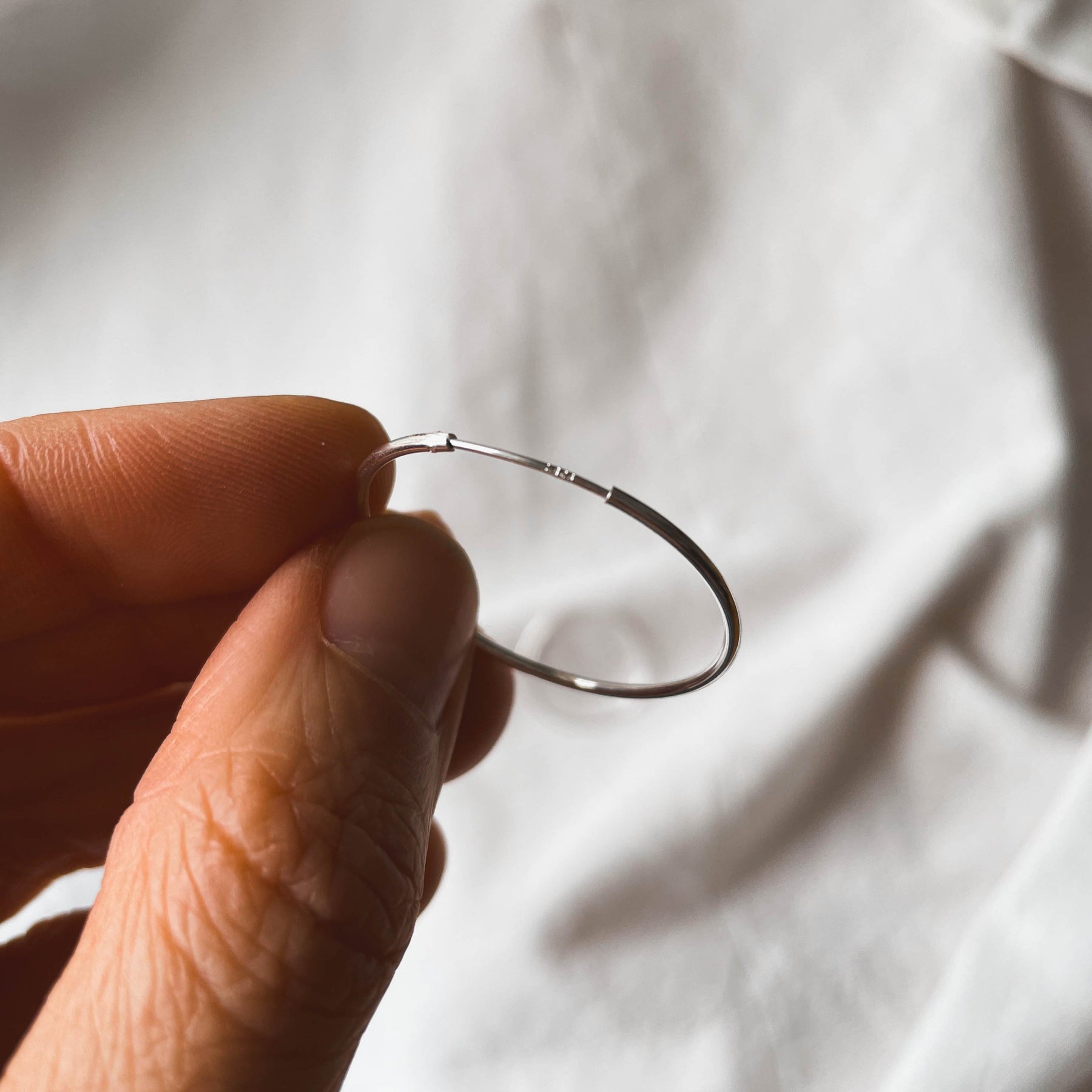 Anna - Creolen 925 Sterling Silber