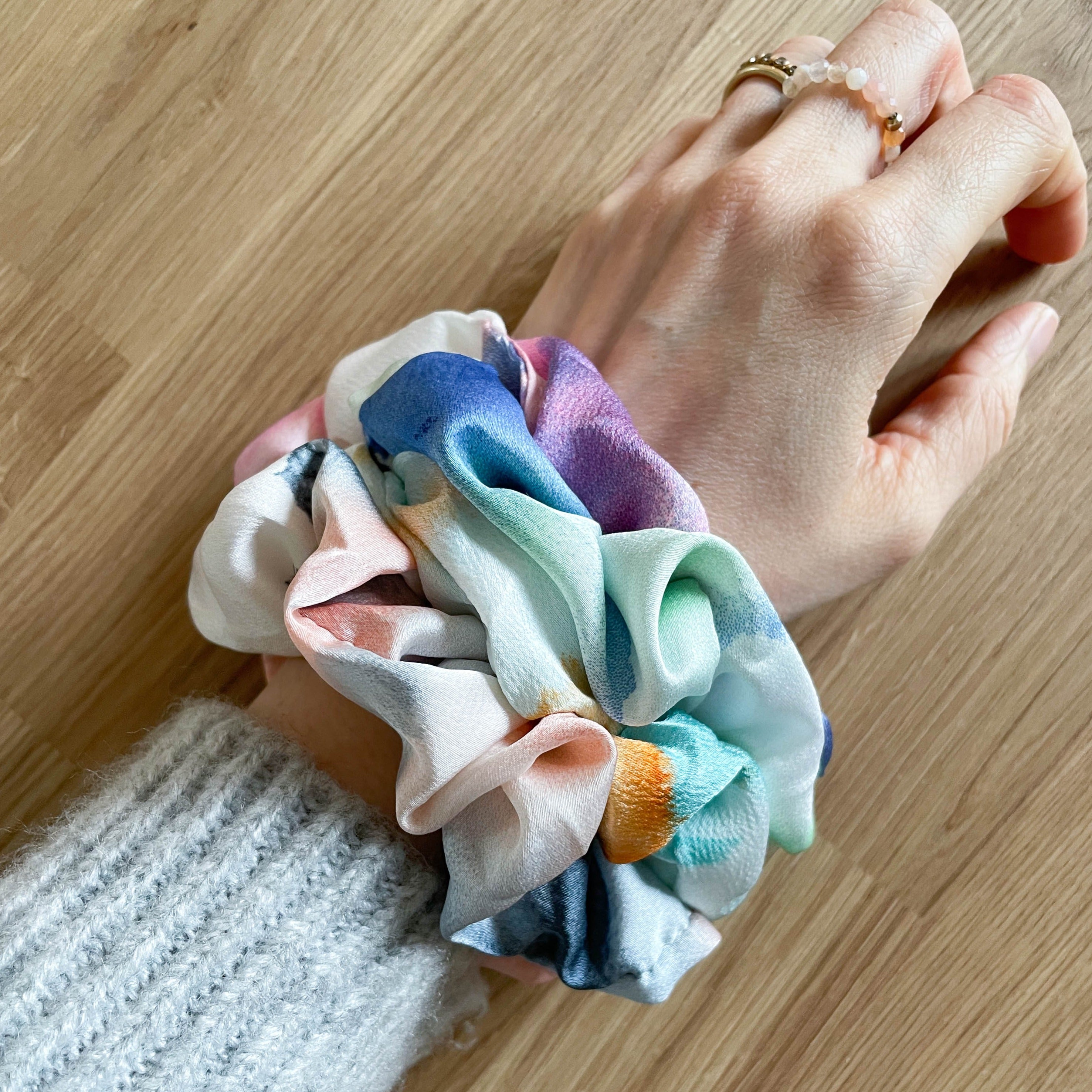 Dip Dye Scrunchies - Haarband (bunte Auswahl)