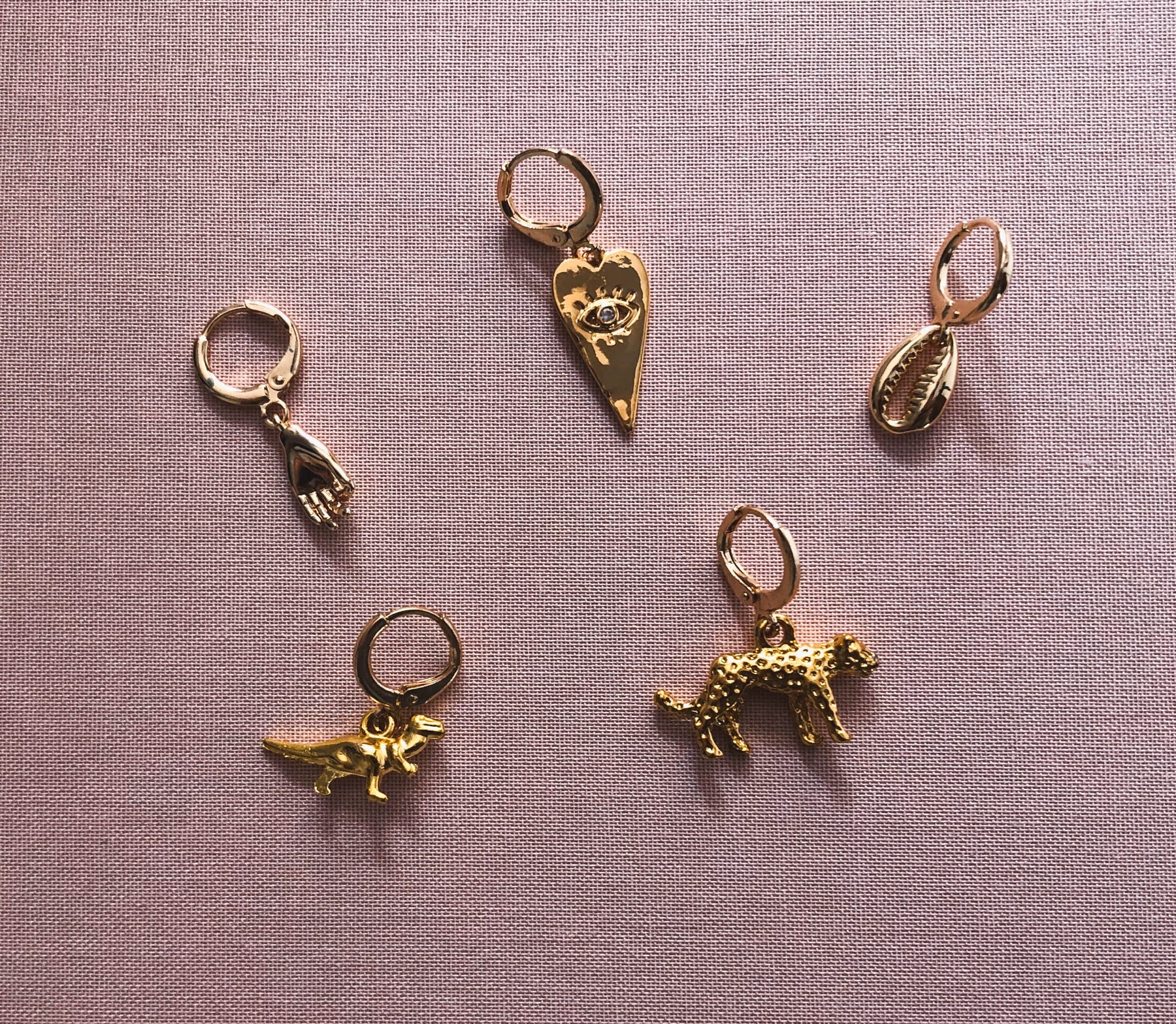 Trust & Trés Bien - 2x Mini-Hoop Ohrringe in Silber oder Gold