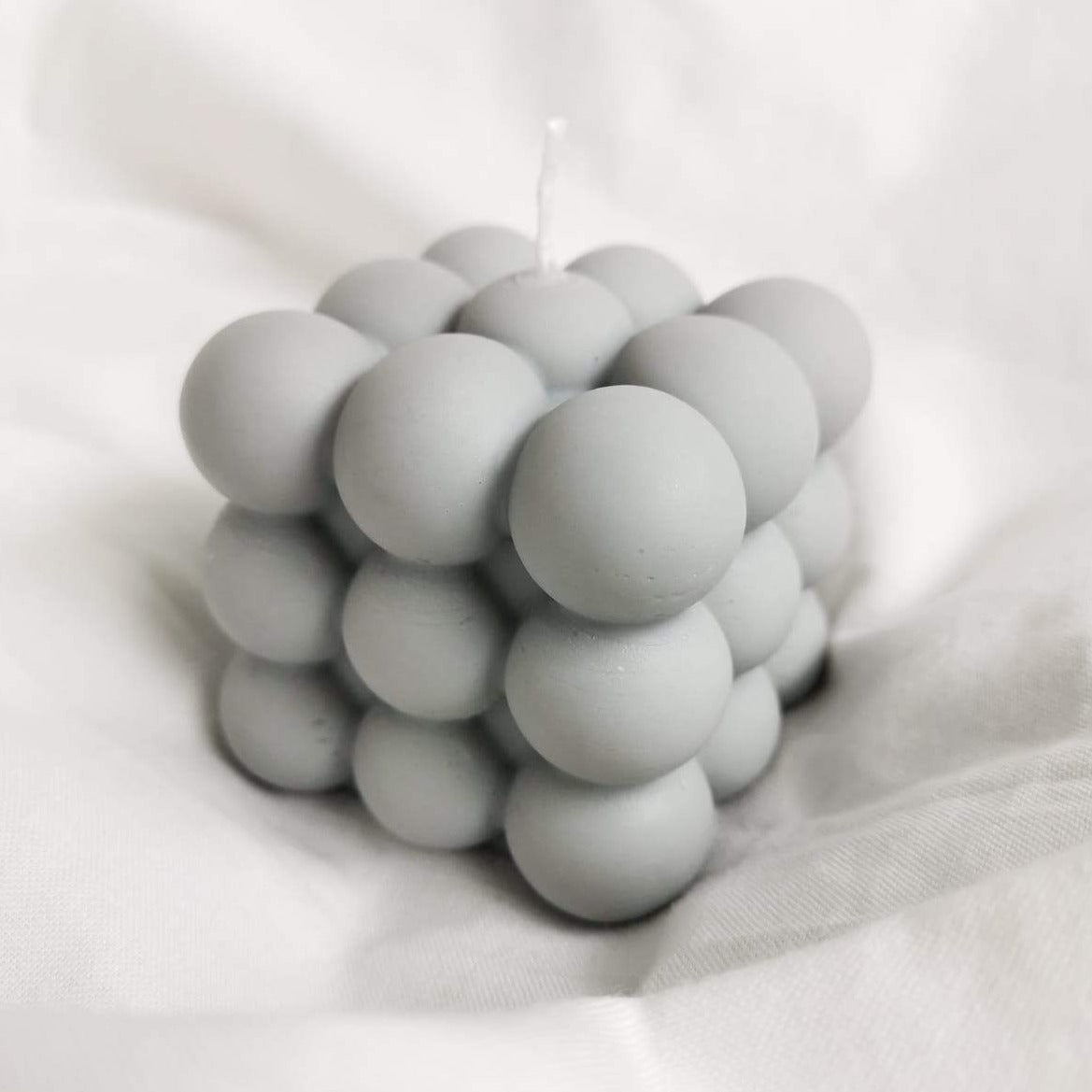 Nubes – Bubble & Shell Kerze aus Rapswachs