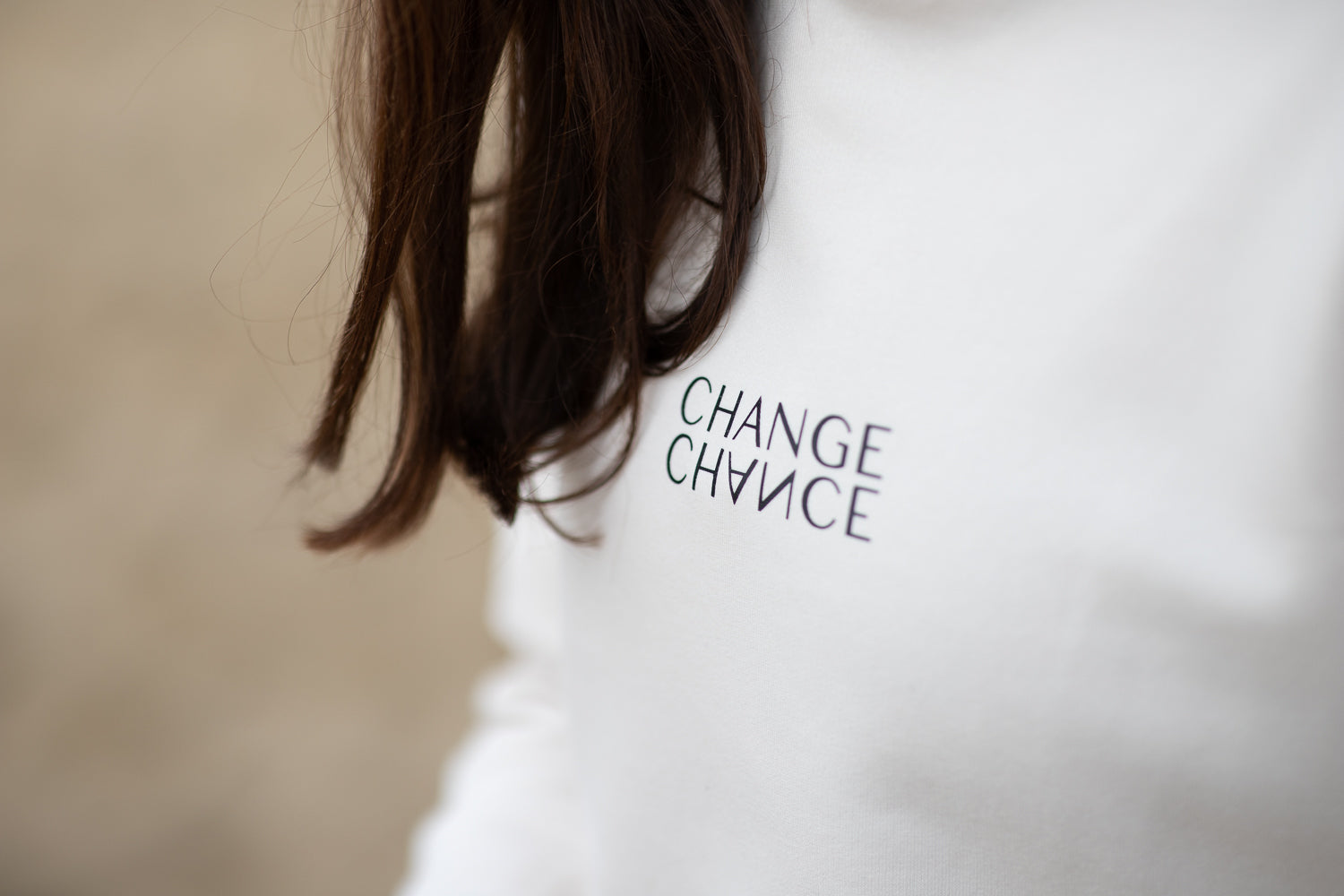 CHANGE CHANCE – Organic Cotton Hoodie 𓆉