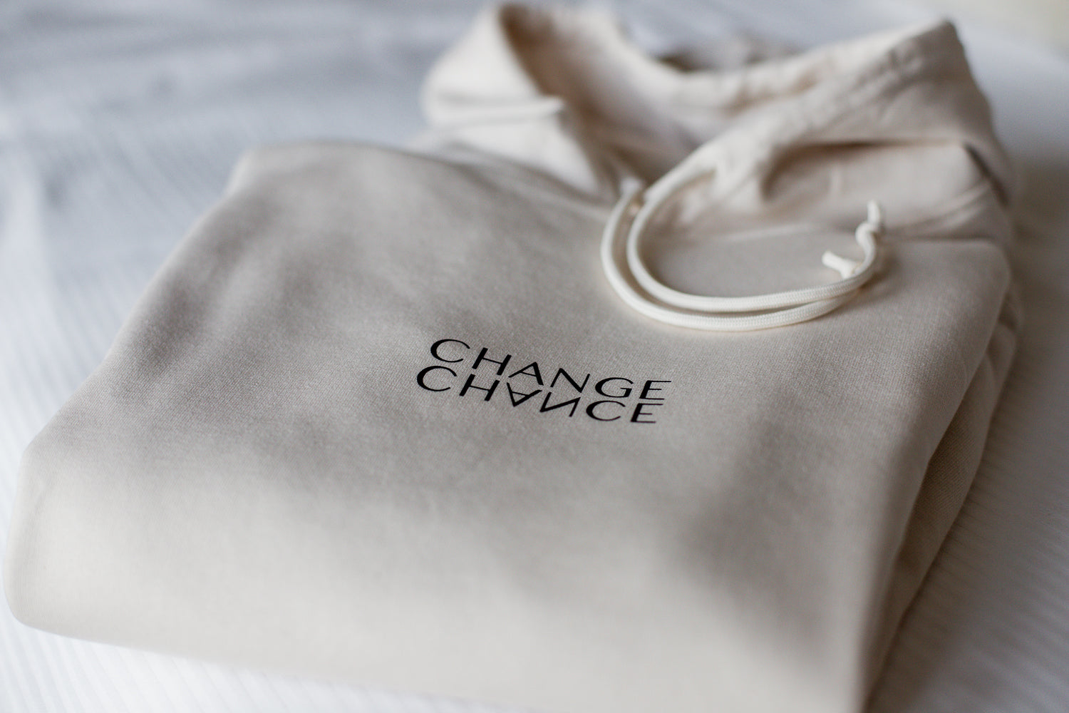 CHANGE CHANCE – Organic Cotton Hoodie 𓆉