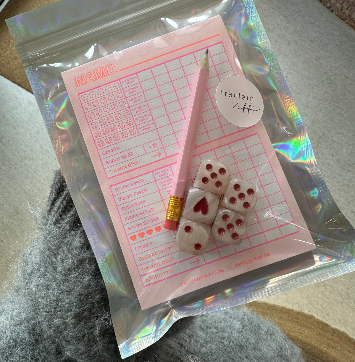 The Lovely One – Würfelspiel