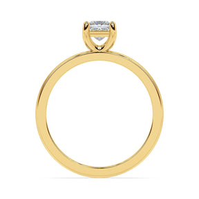 Princess Diamant Ring (Labgrown Diamond) - 750er Gold