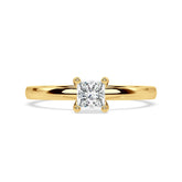 Princess Diamant Ring (Labgrown Diamond) - 750er Gold