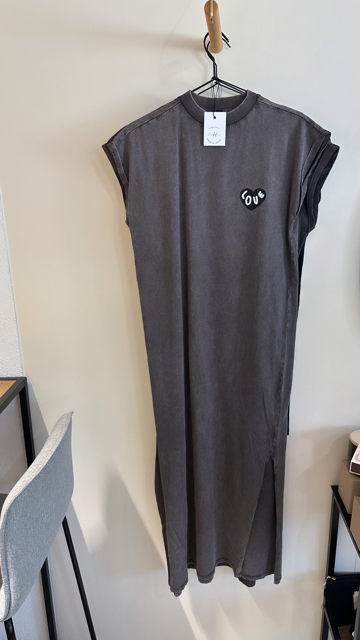 LOVE – Long T-Shirt Dress ♡