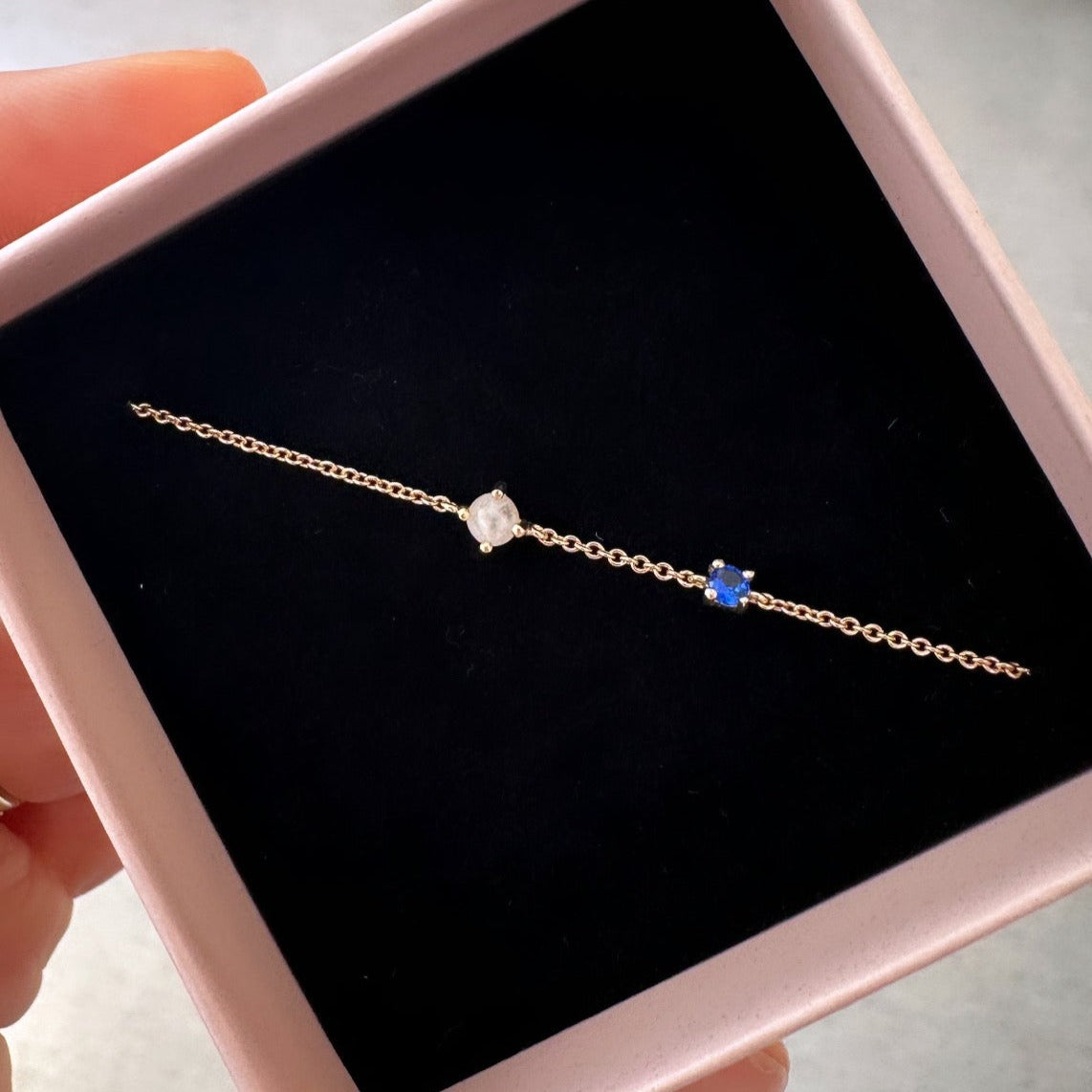 The Balance – Edelstein Armband