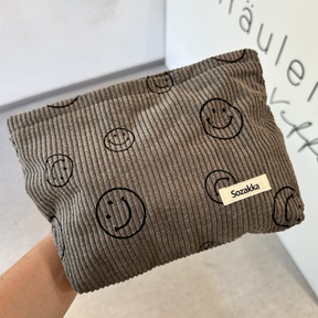 SMILE Kosmetik Bag aus Cord