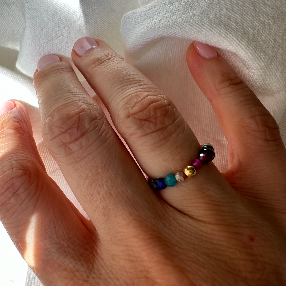 Rainbow – Edelstein-Ring