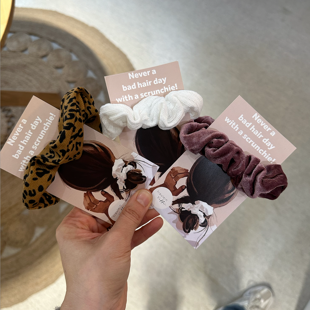 Scrunchie - Haarbänder (bunte Auswahl)