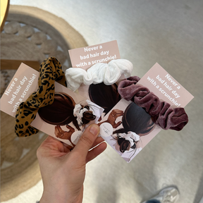 Scrunchie - Haarbänder (bunte Auswahl)