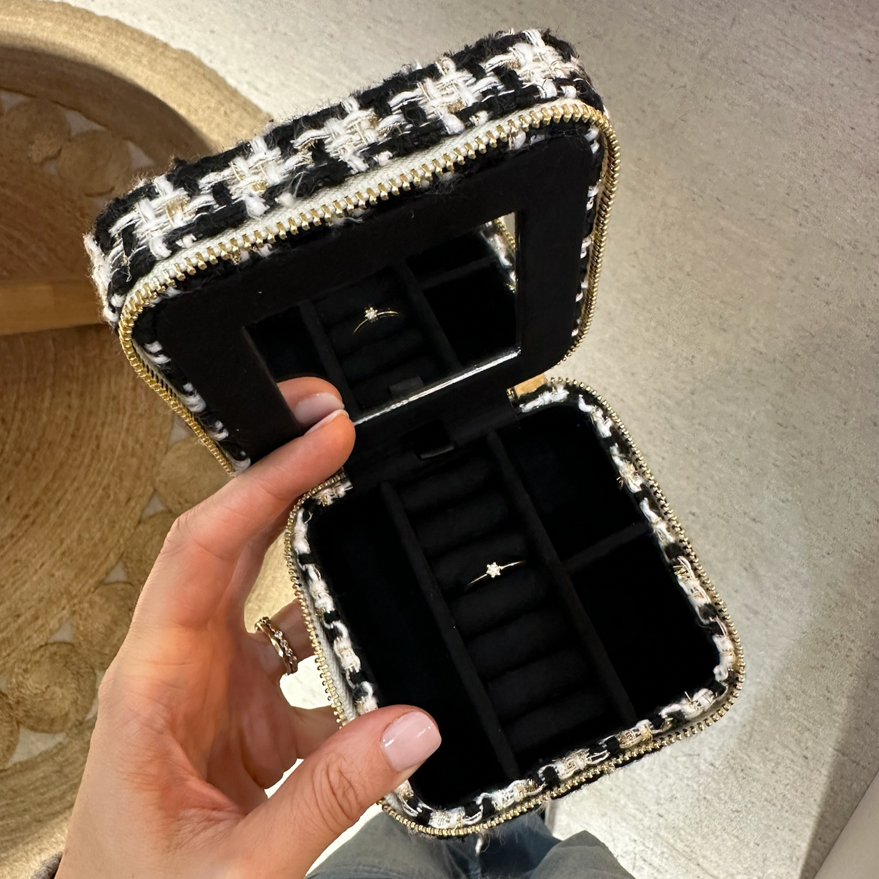 Große Travel Schmuck Box