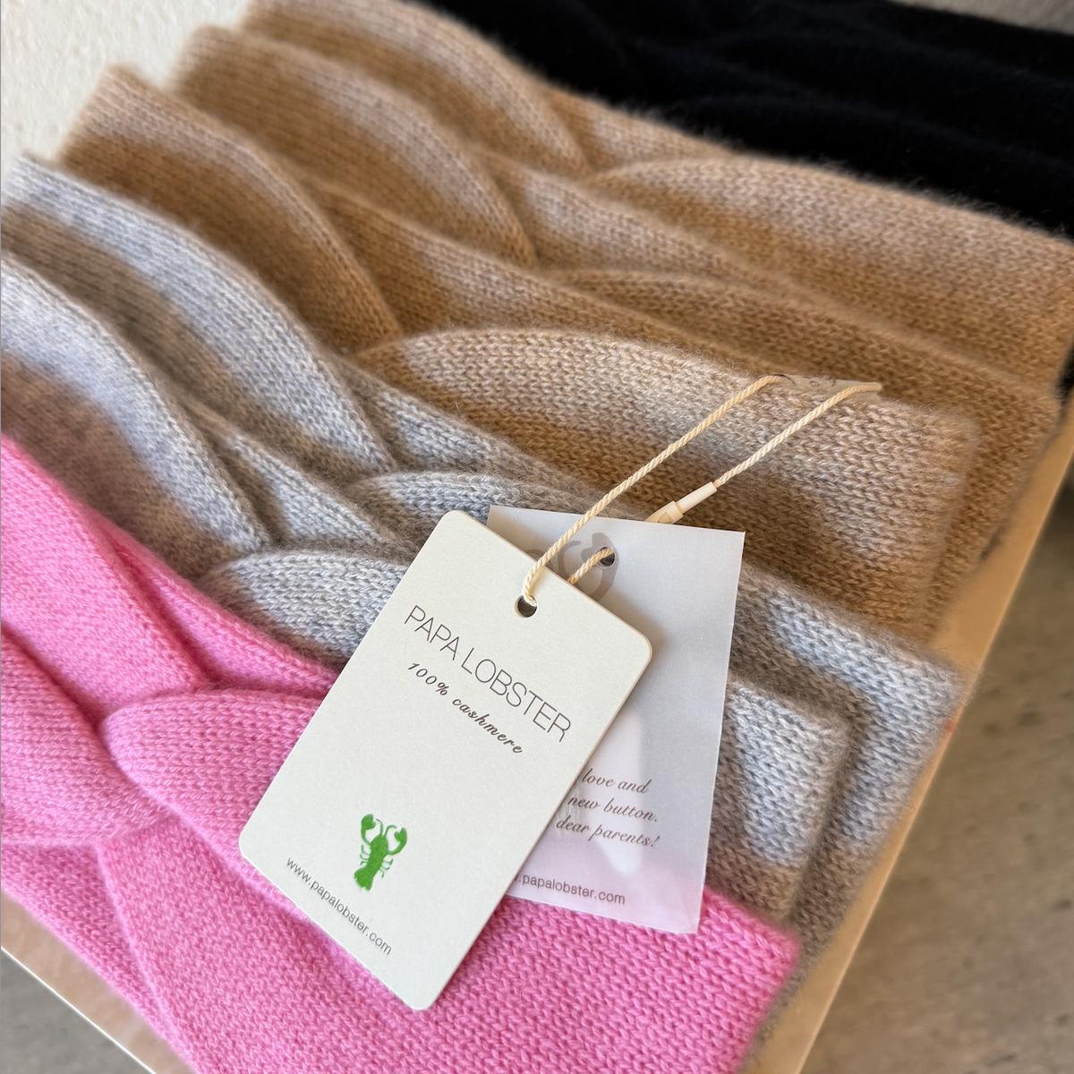 100% Kaschmir Stirnband