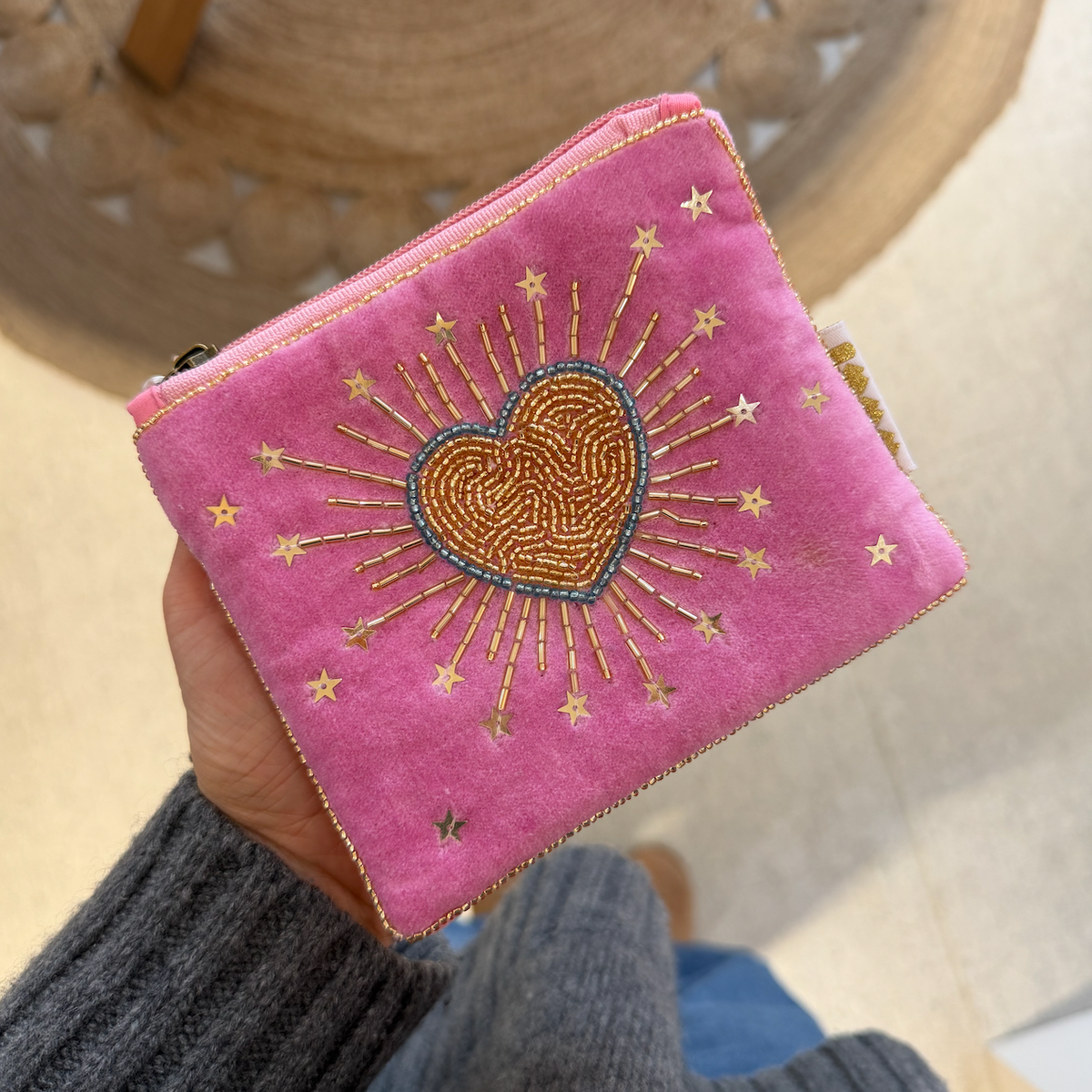 Magic Heart – Samt Pouch