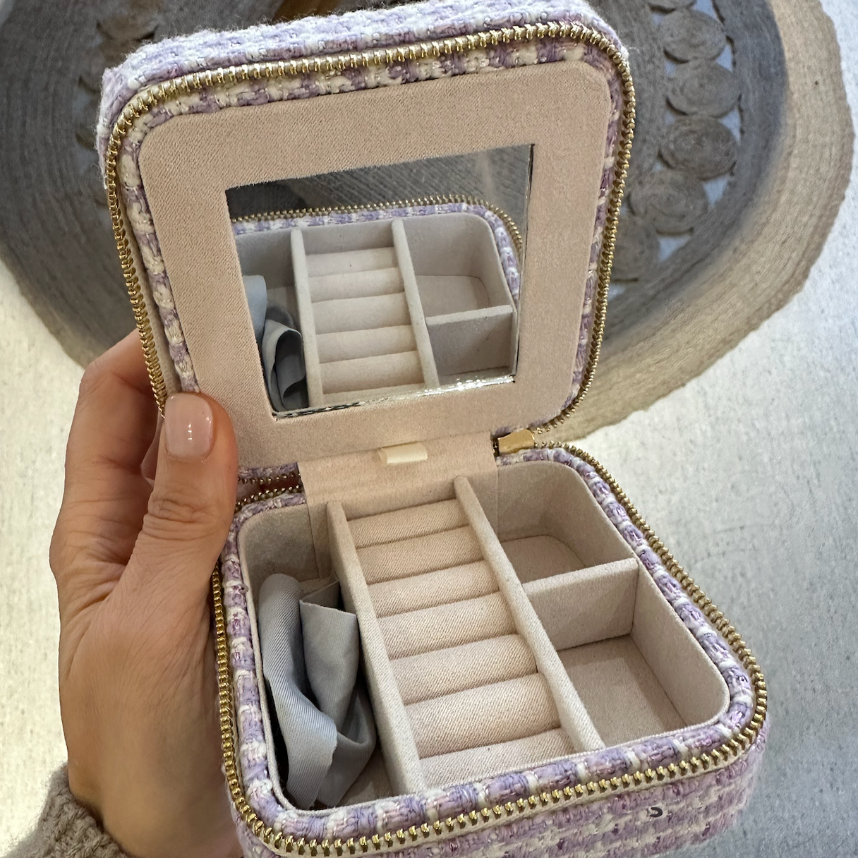 Große Travel Schmuck Box