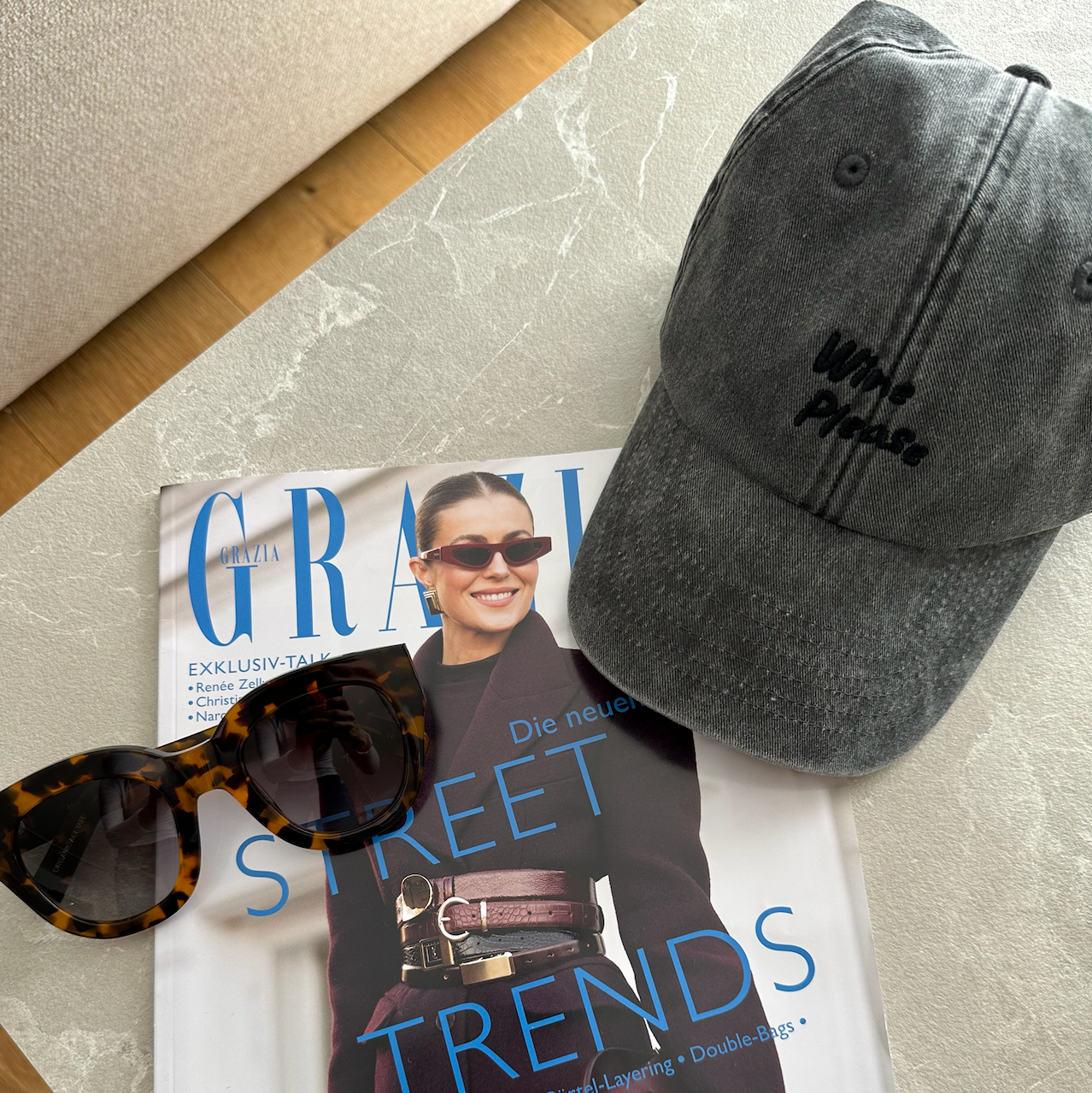 The Happy Cap – Schildkappe mit Stick