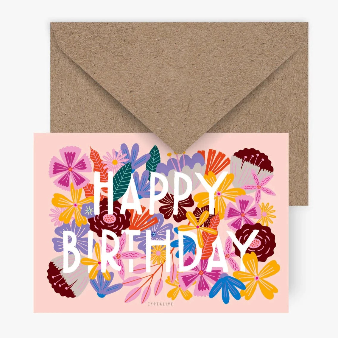 Happy Birthday - Glückwunschkarte