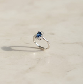 Diana – Solitär Ring 925 Sterling Silber