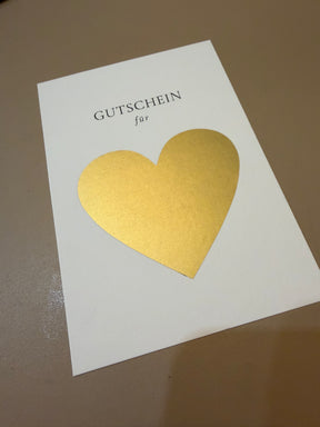 Gutscheinkarte zum Aufrubbeln