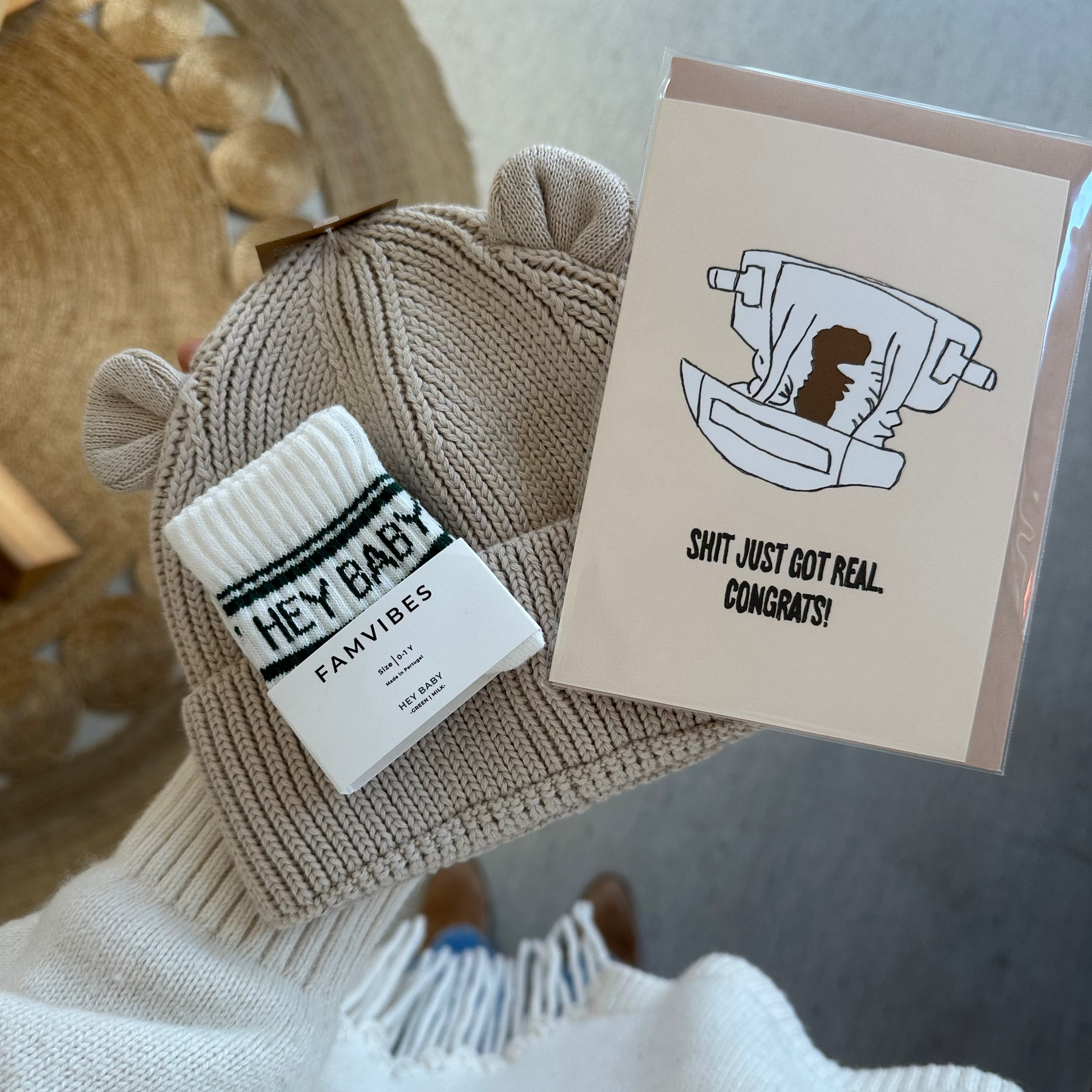 The Bear – Kindermütze Organic Cotton