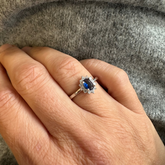 Diana – Solitär Ring 925 Sterling Silber