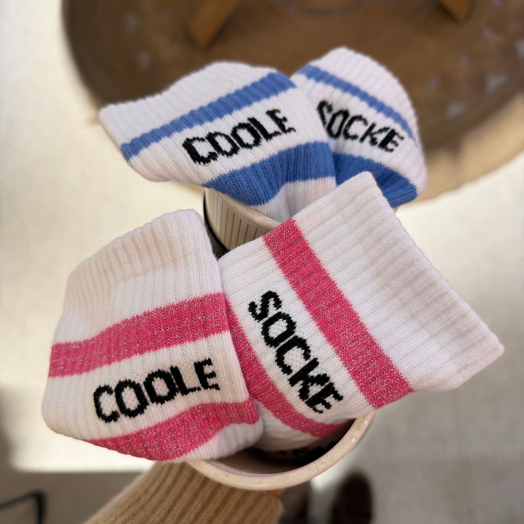 Coole Socke (für ihn blau) – Socken ADULTS