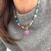 Candy Circus – Bunte Edelstein Halskette