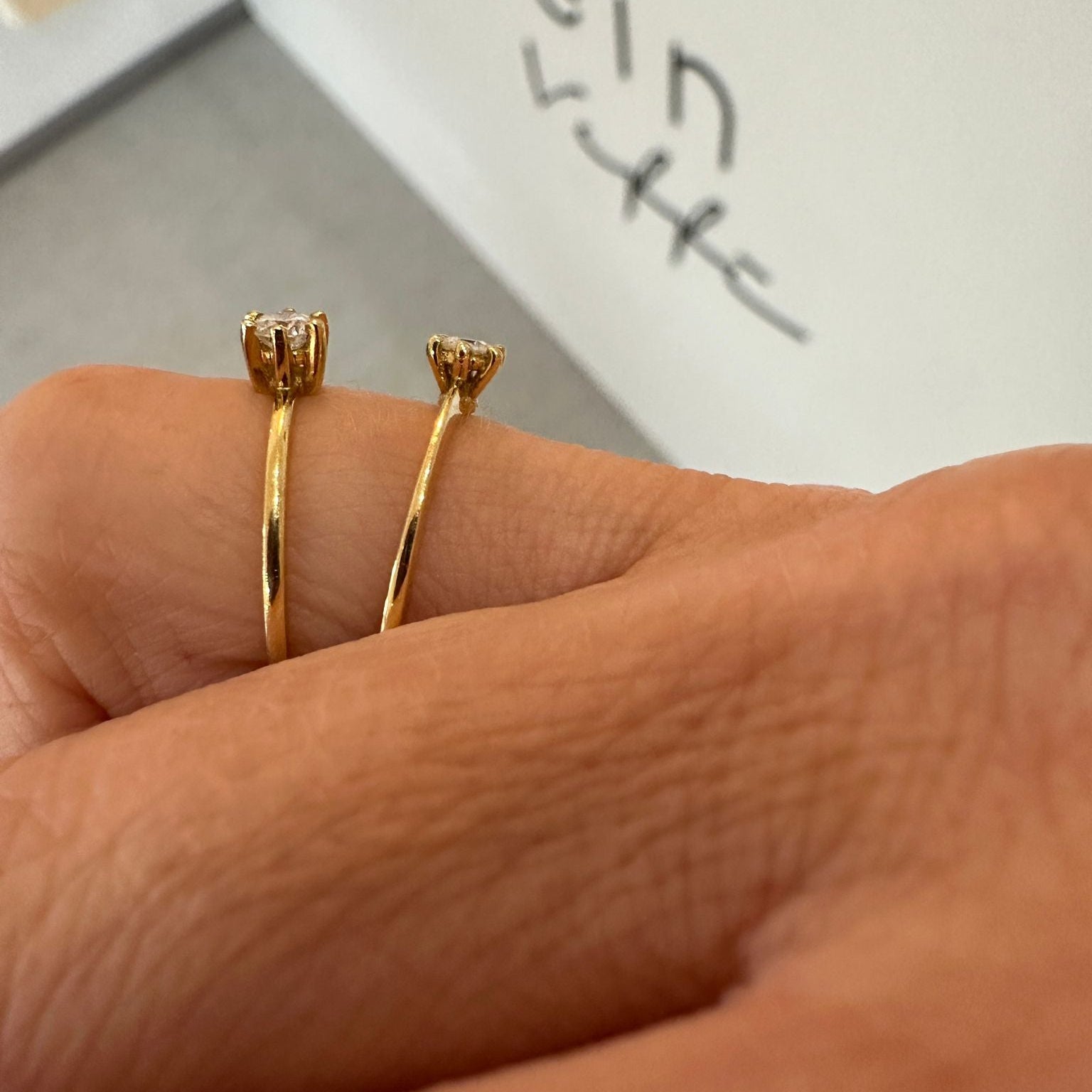 The One – Solitär Diamant Ring