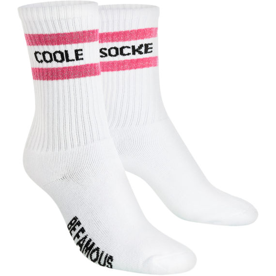 Coole Socke (für sie rosa) – Socken ADULTS