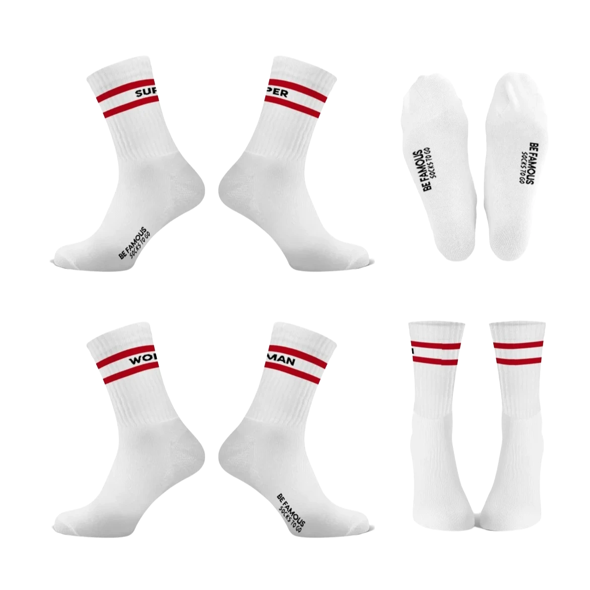 Super Woman – Socken ADULTS