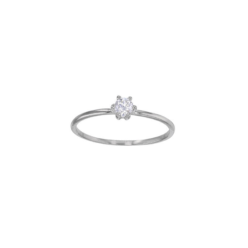 The One – Solitär Diamant Ring