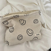 SMILE Kosmetik Bag aus Cord