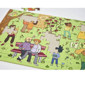 Puzzle für die Vielfalt